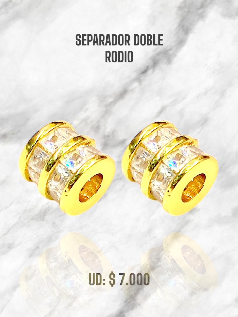 SEPARADOR DOBLE RODIO