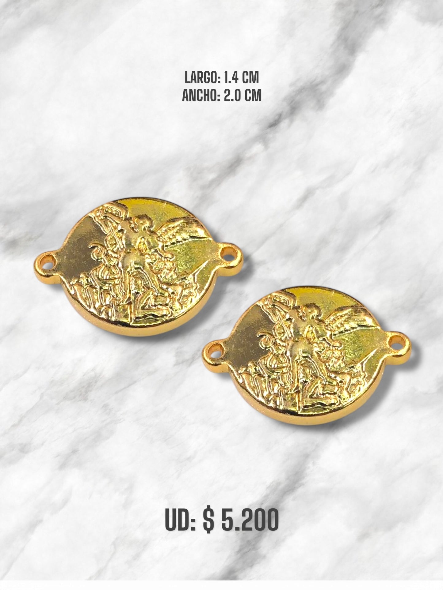 DIJE ARCÁNGEL SAN MIGUEL PULSERA