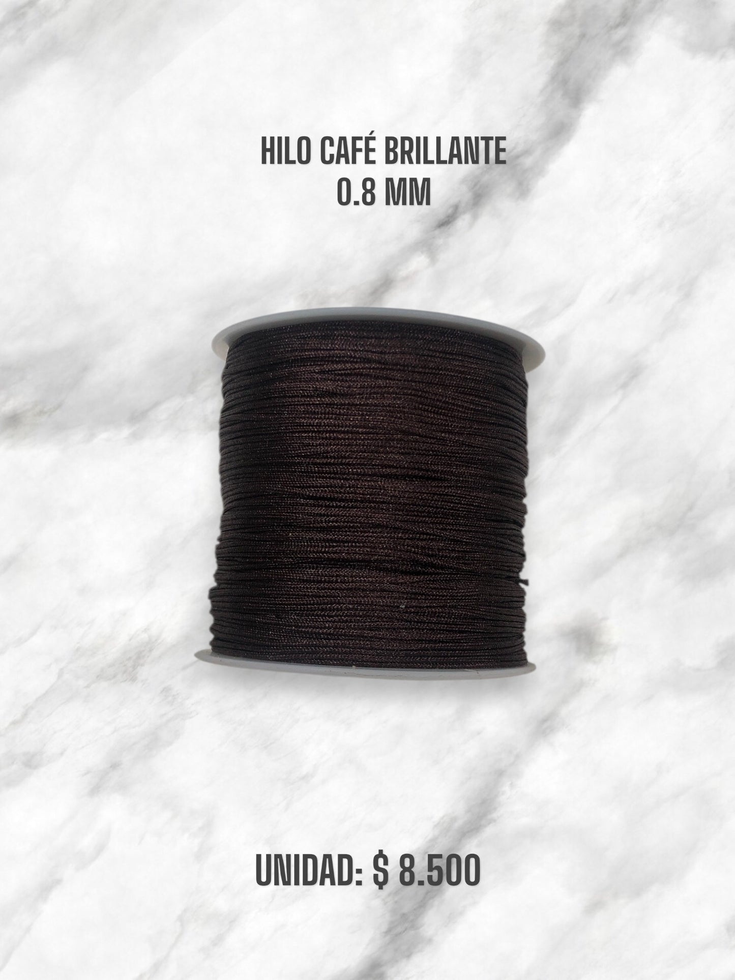 HILO CAFE BRILLANTE 0.8 MM