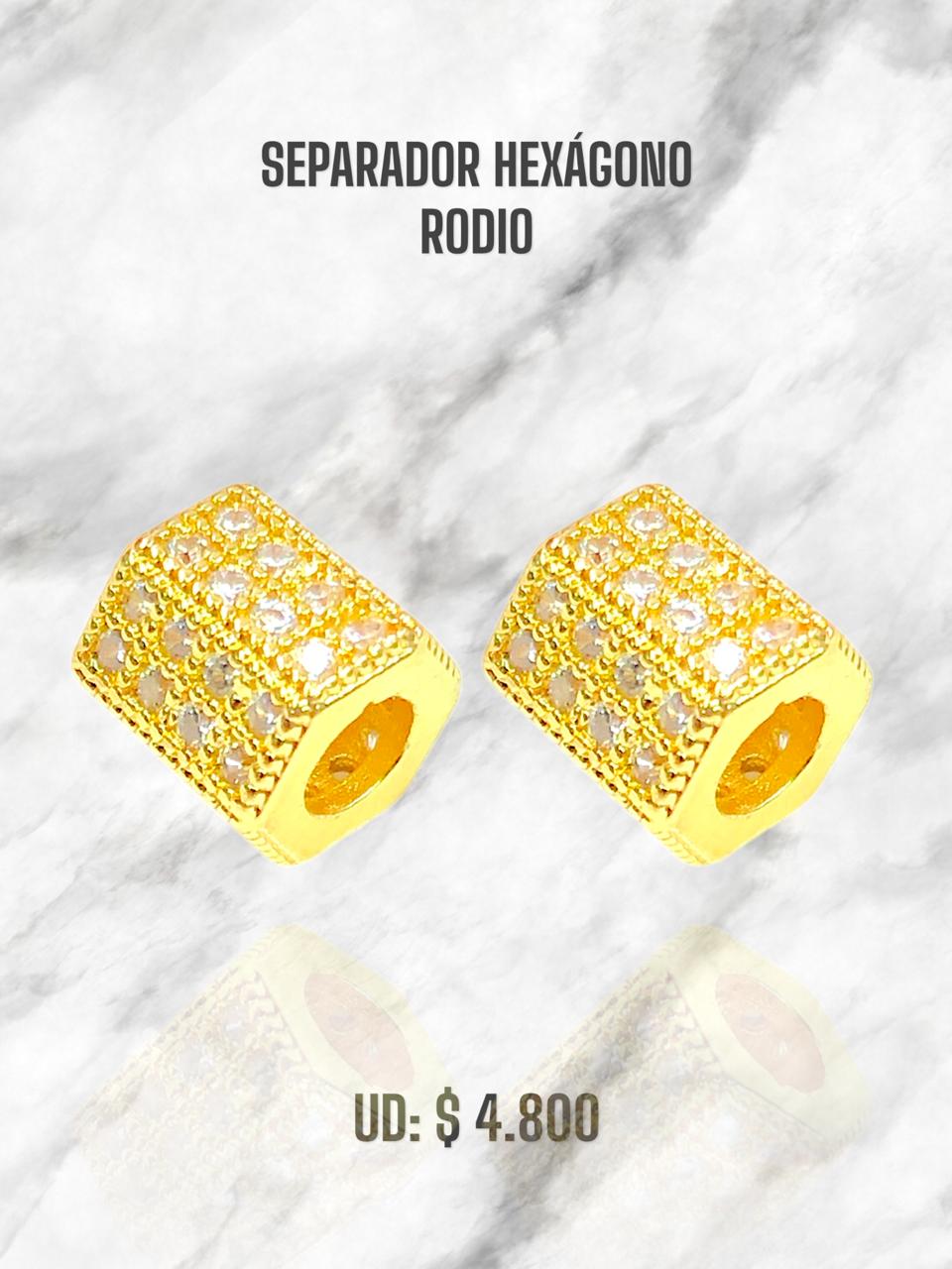 SEPARADOR HEXÁGONO RODIO