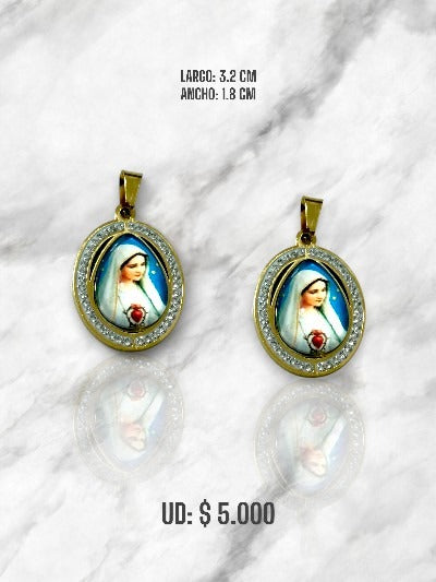 DIJE VIRGEN MARÍA COLGANTE