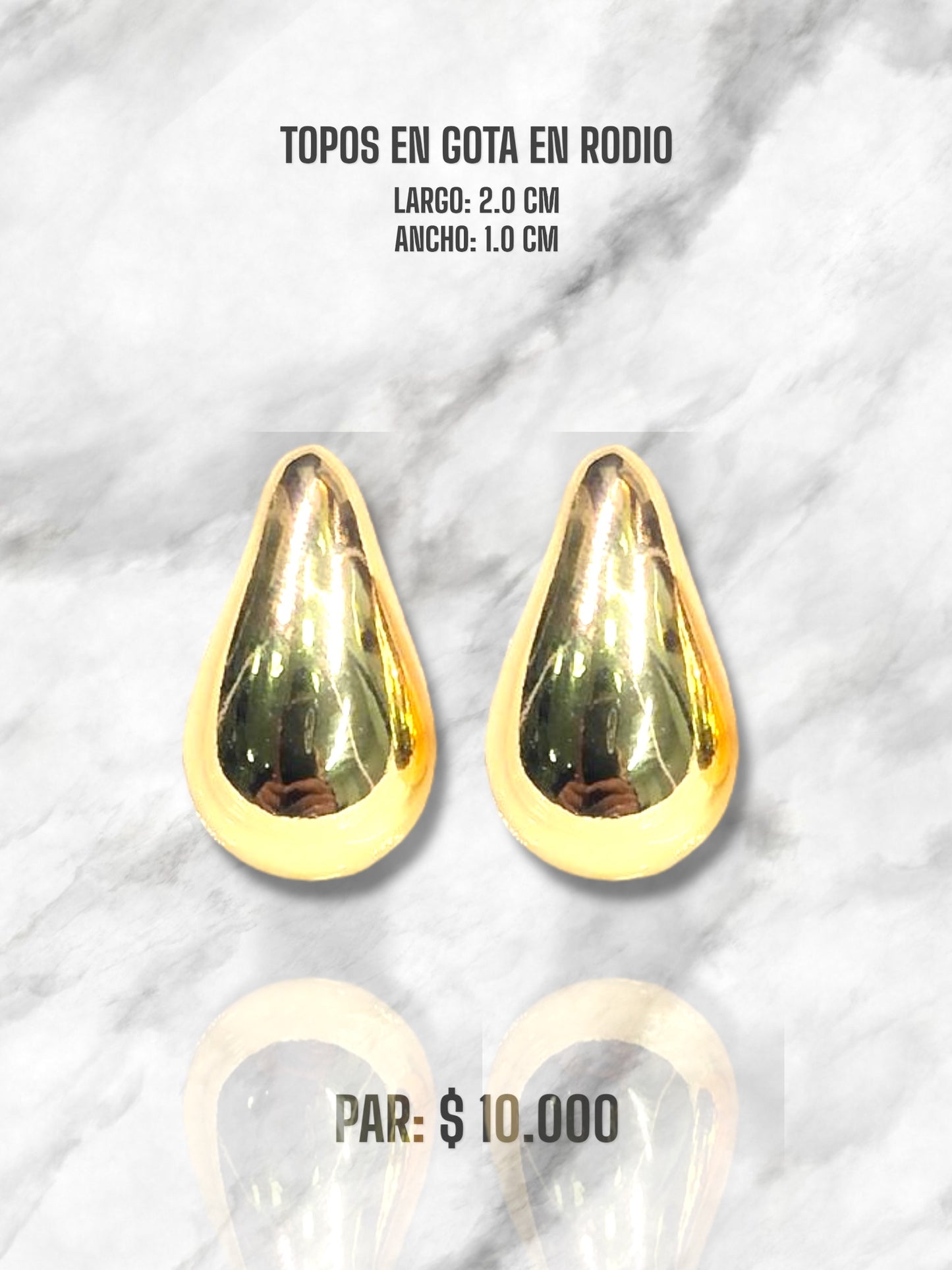 TOPOS EN GOTA RODIO