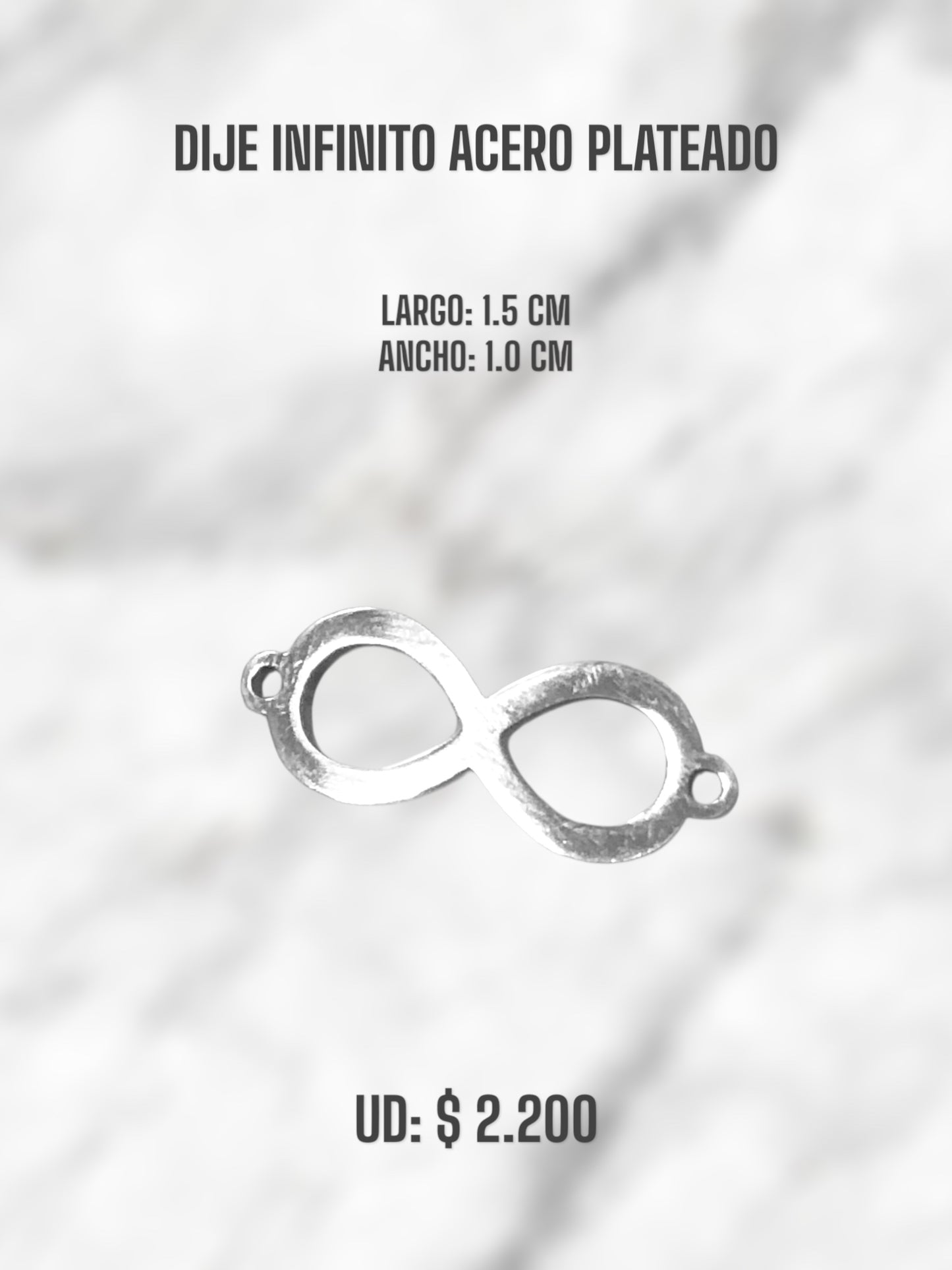 INFINITO ACERO PLATEADO