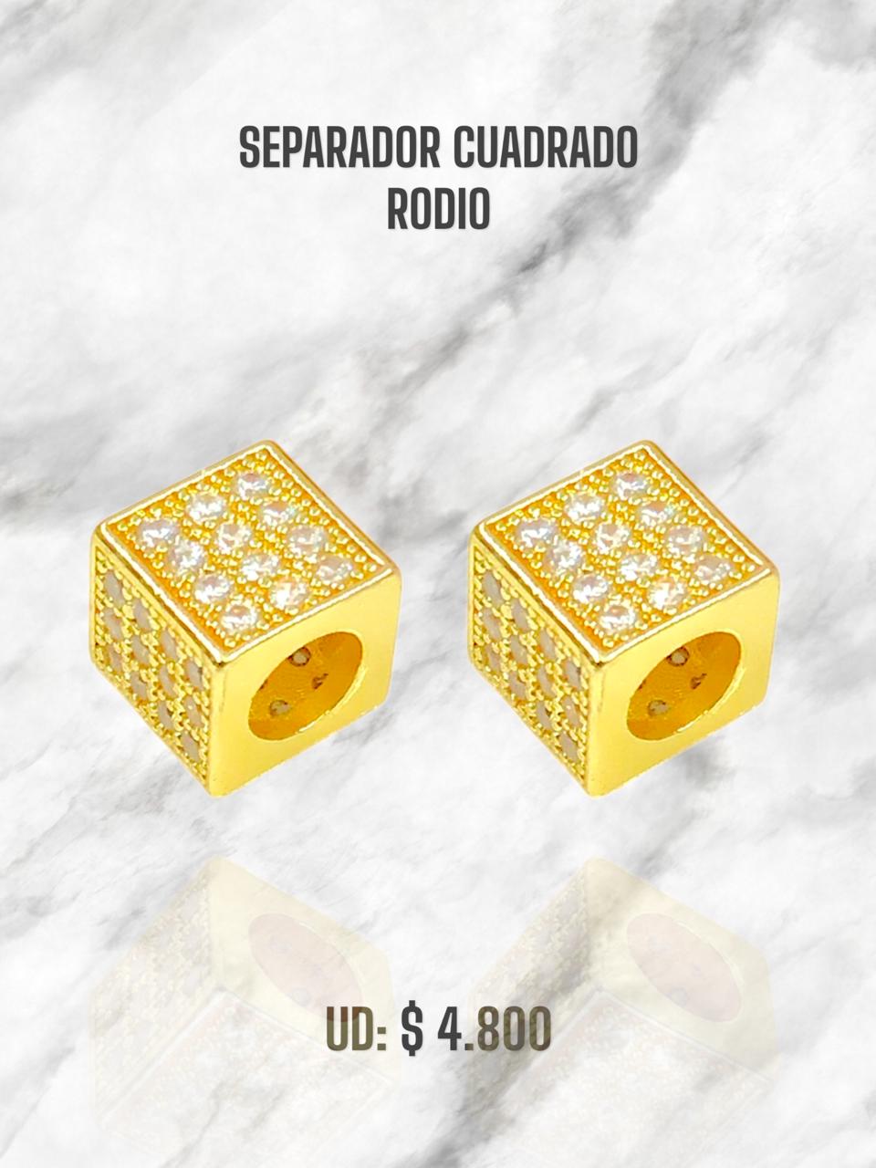 SEPARADOR CUADRADO RODIO