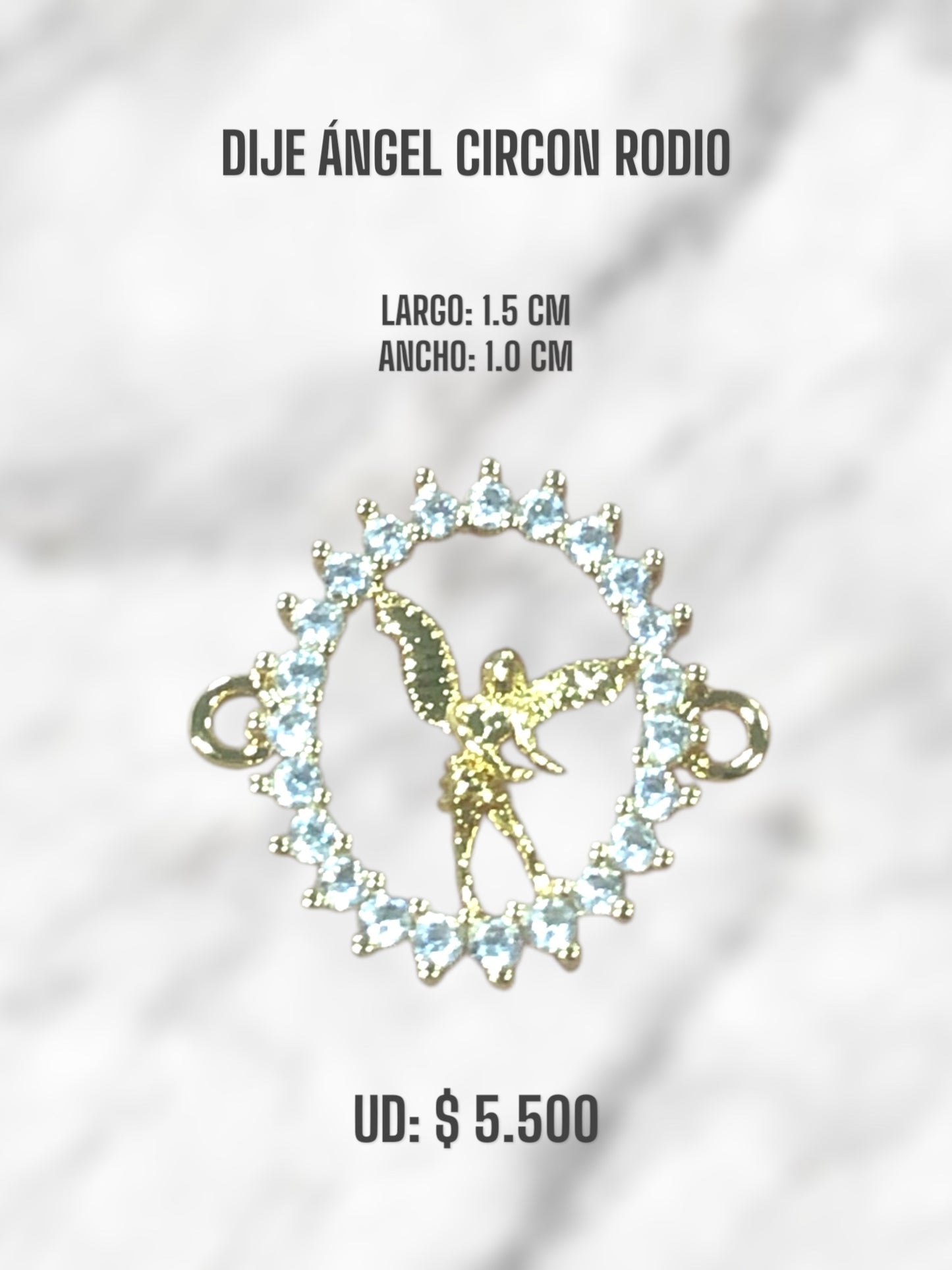 DIJE ÁNGEL CIRCON RODIO