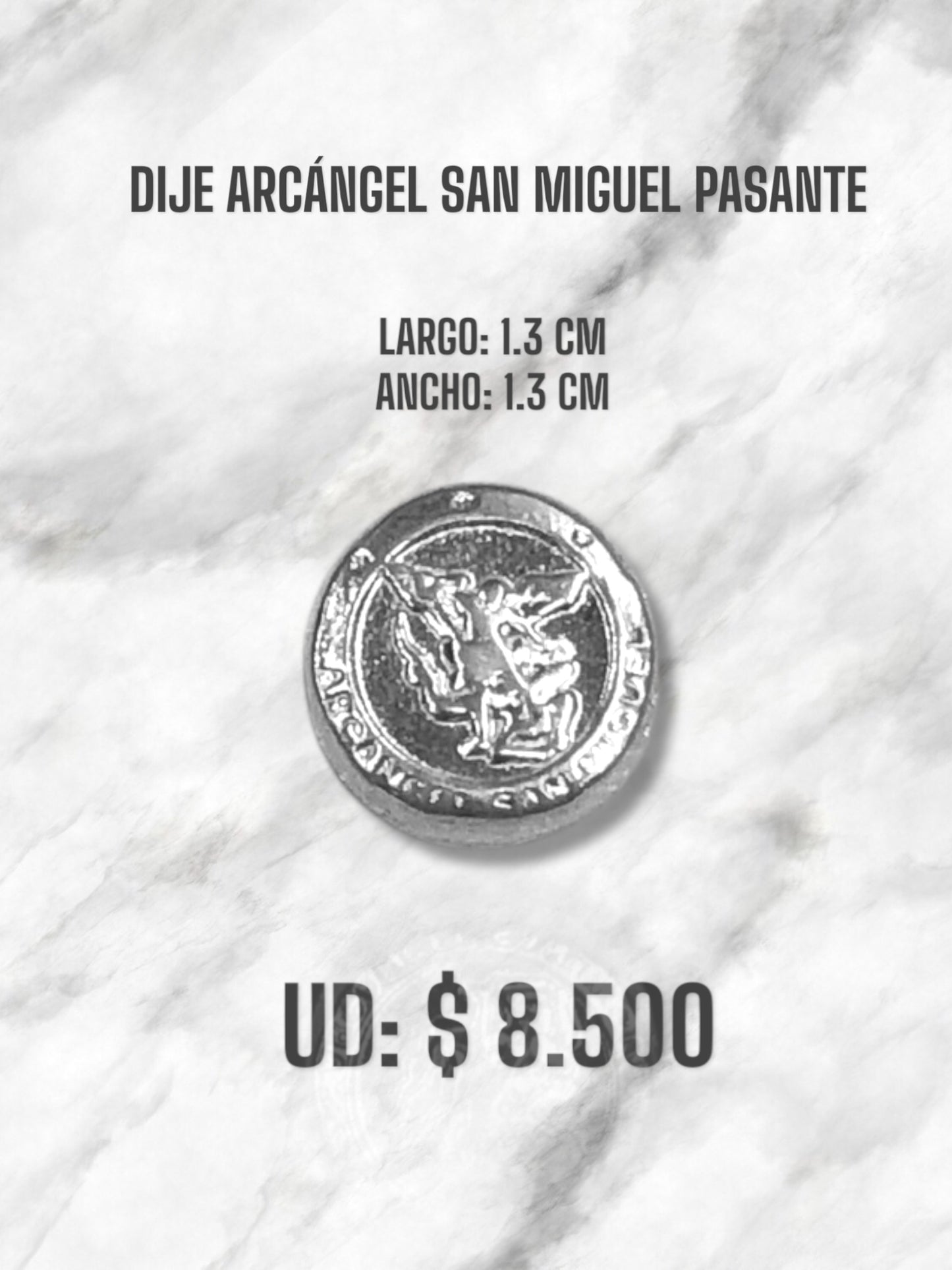 DIJE ARCÁNGEL SAN MIGUEL PASANTE