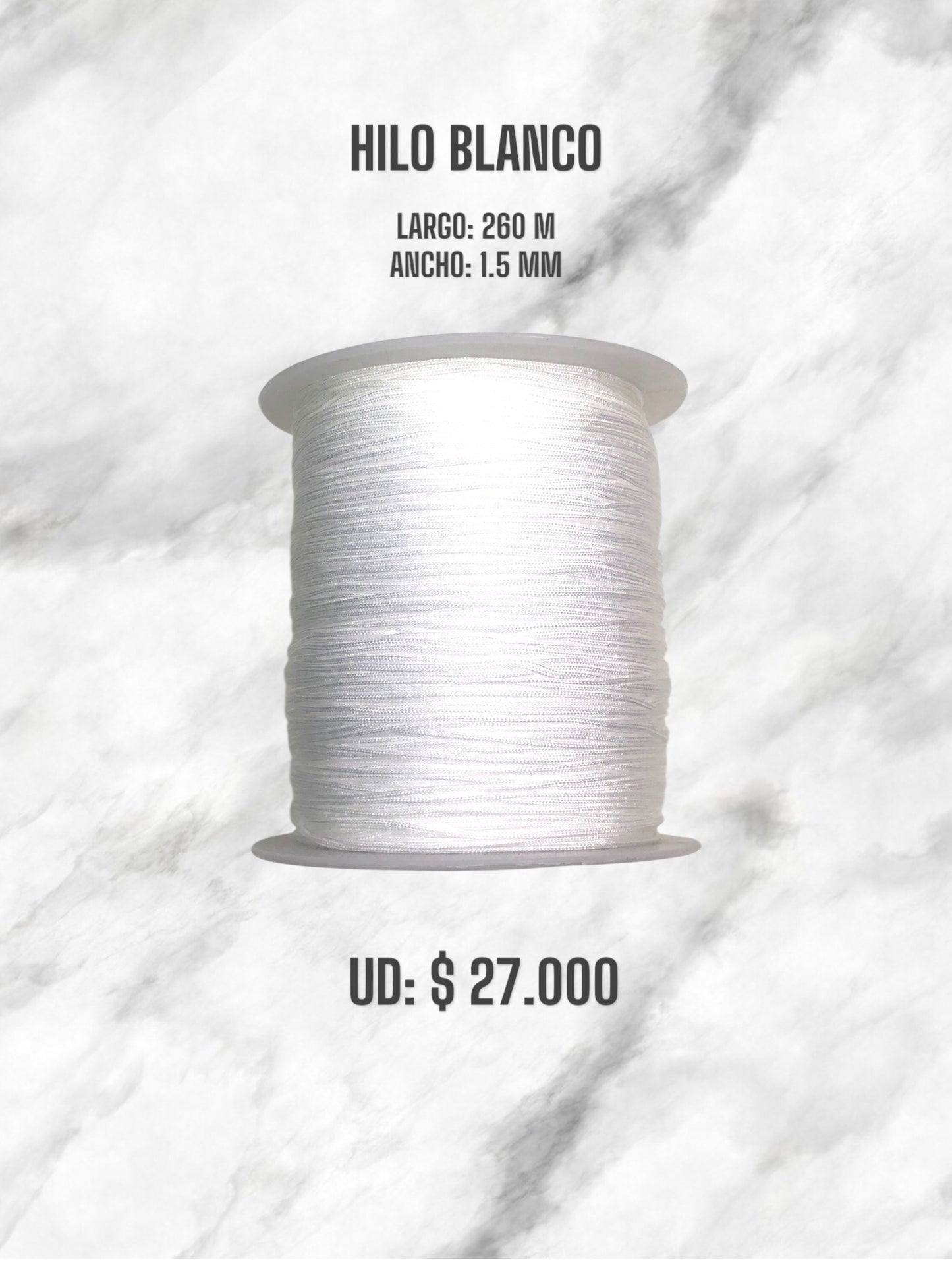 HILO BLANCO