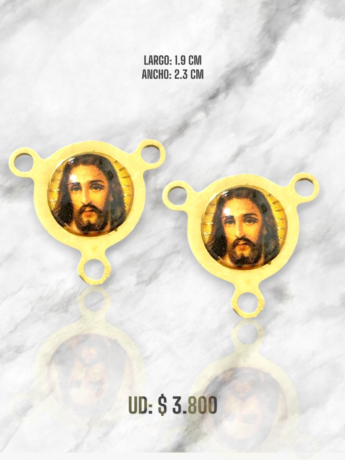 DIJE ROSTRO JESÚS CRUCERO