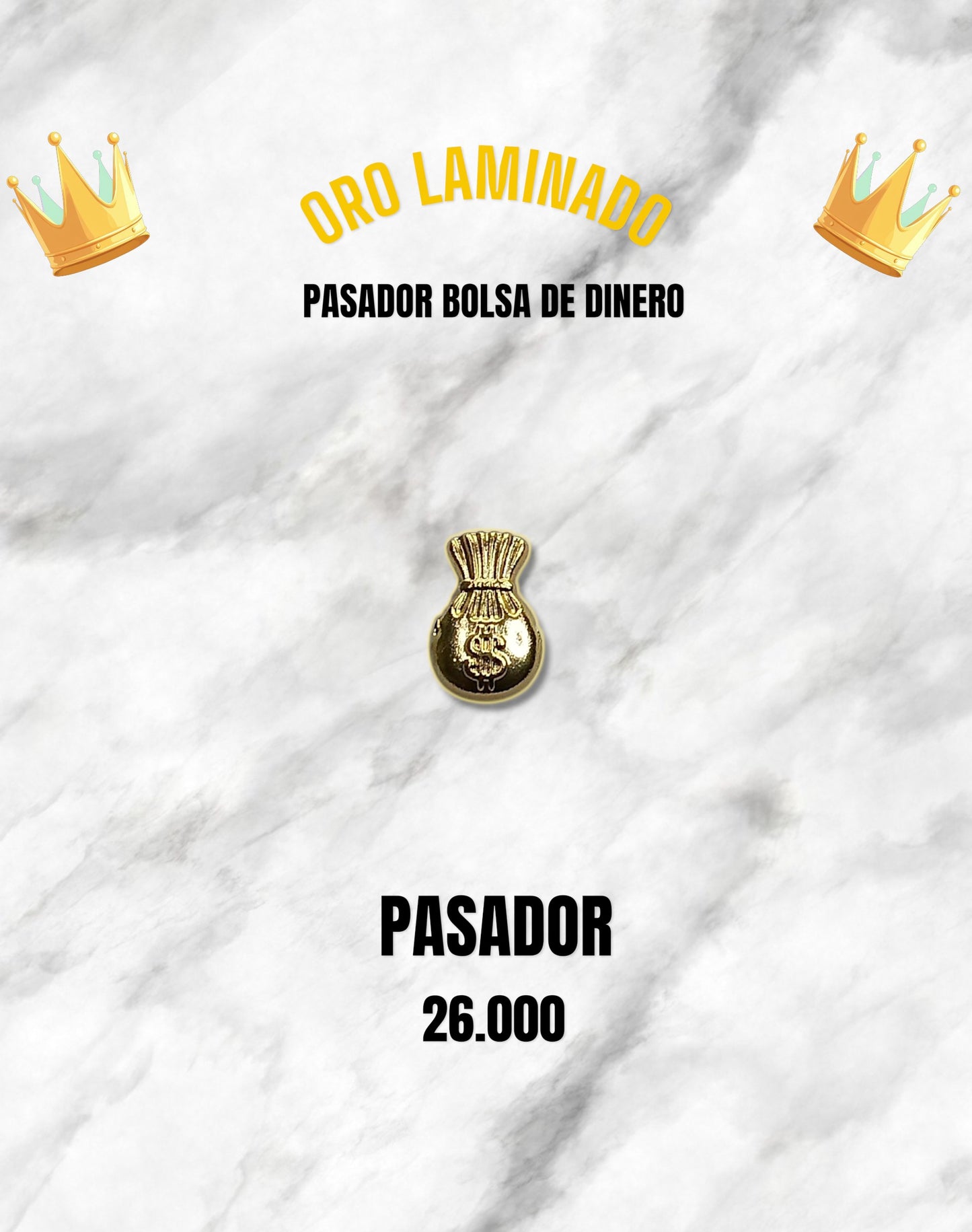 PASADOR BOLSA DE DINERO