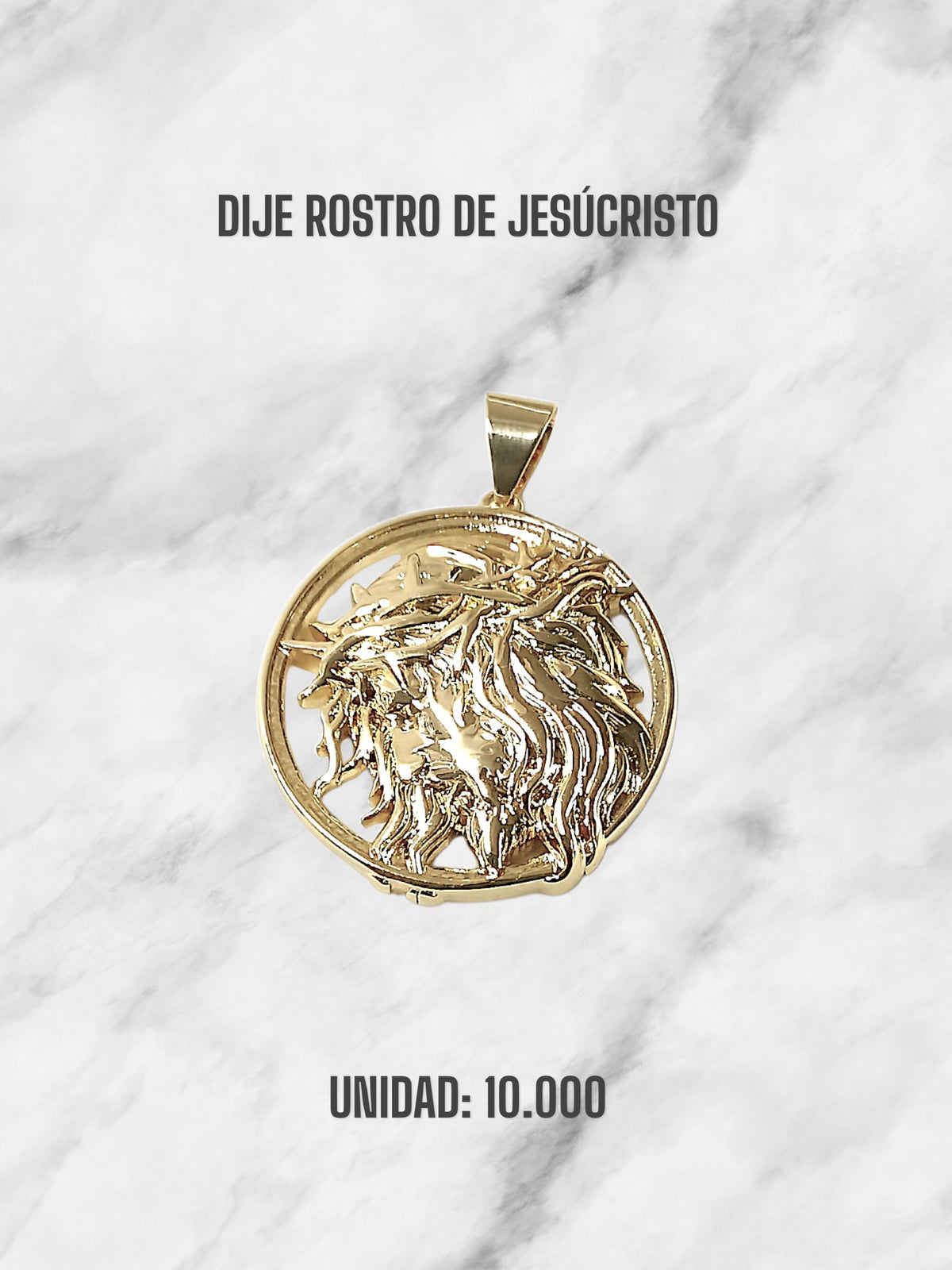 DIJE ROSTRO DE JESÚCRISTO