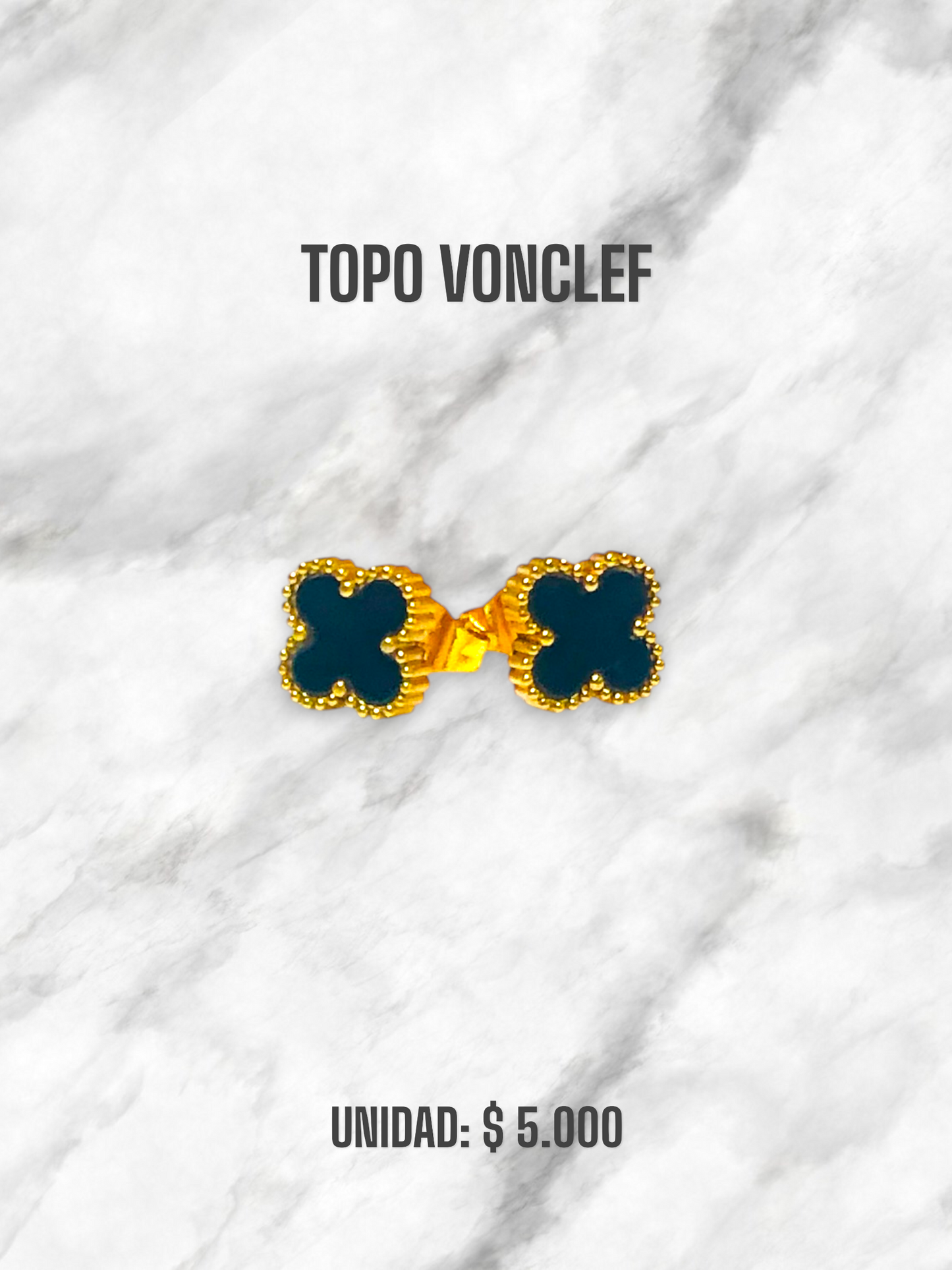 TOPO VONCLEF NEGRO MEDIANO
