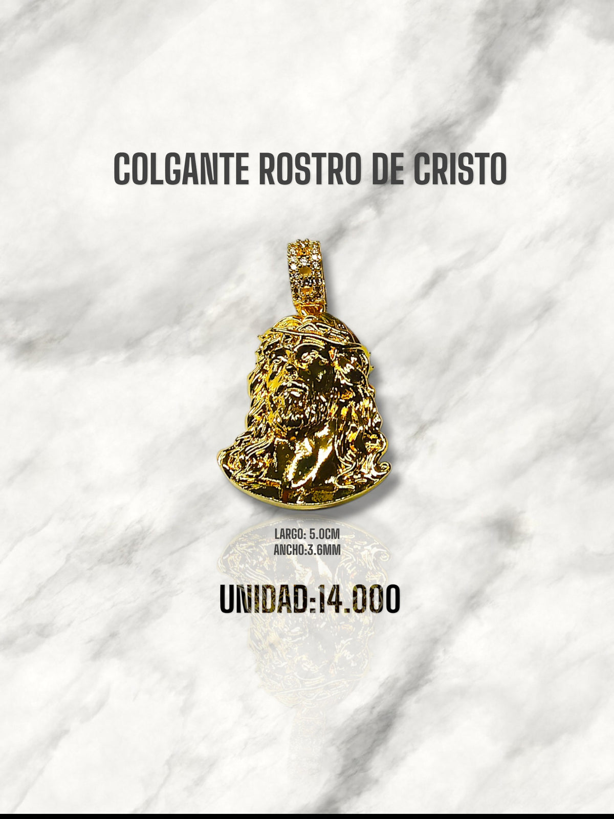 COLGANTE ROSTRO DE CRISTO