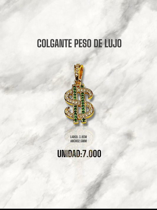 COLGANTE PESO DE LUJO