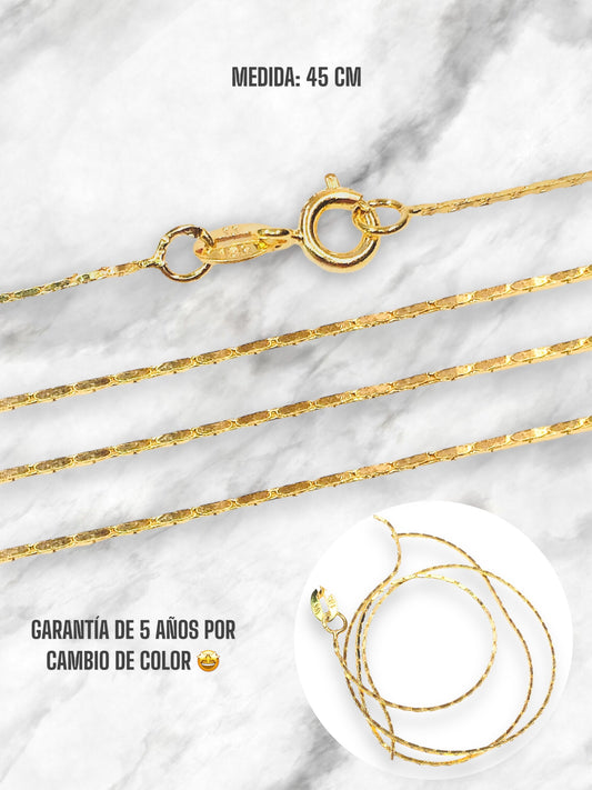 CADENA EN ORO LAMINADO