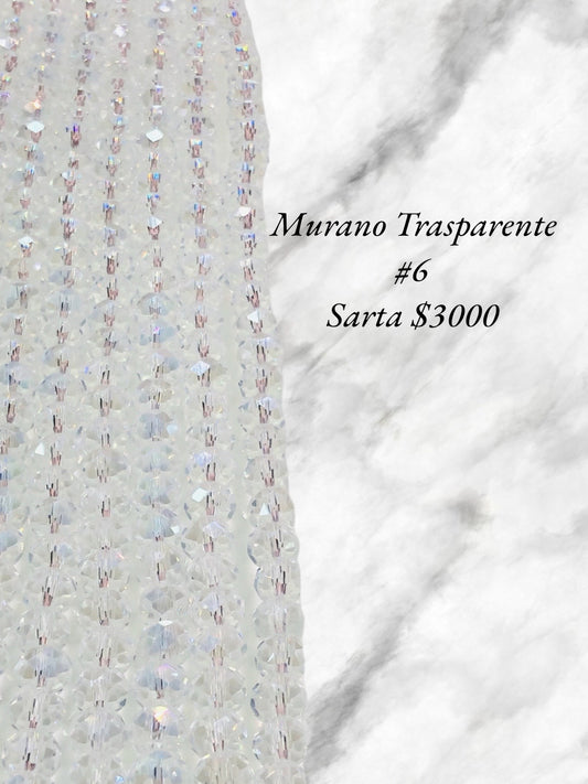 Murano trasparente x sarta