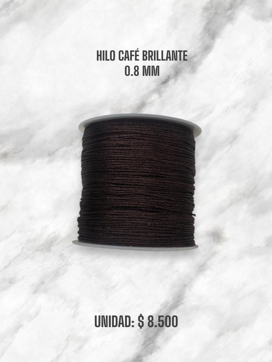 HILO CAFE BRILLANTE 0.8 MM