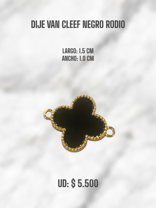DIJE VAN CLEEF NEGRO RODIO