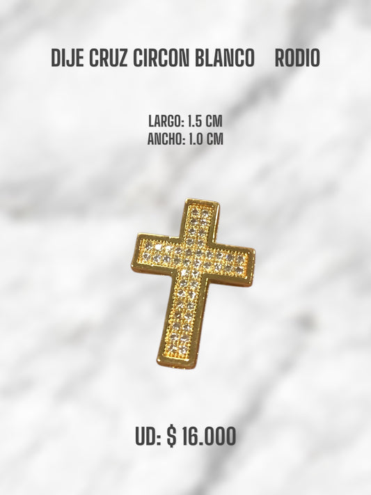 CRUZ CRICON BLANCO RODIO