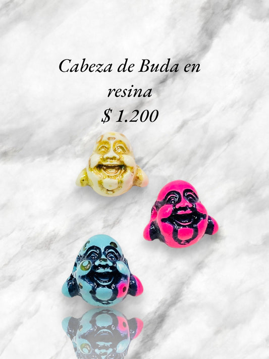 Cabeza Buda en resina