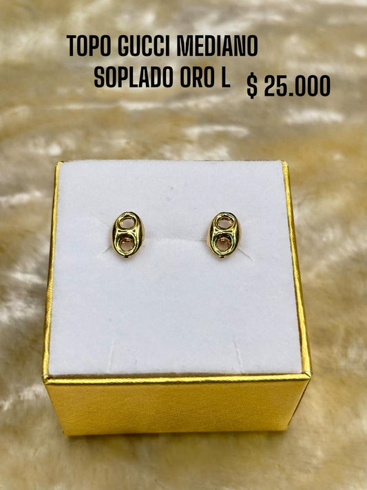 TOPO GUCCI MEDIANO SOPLADO ORO LAMINADO