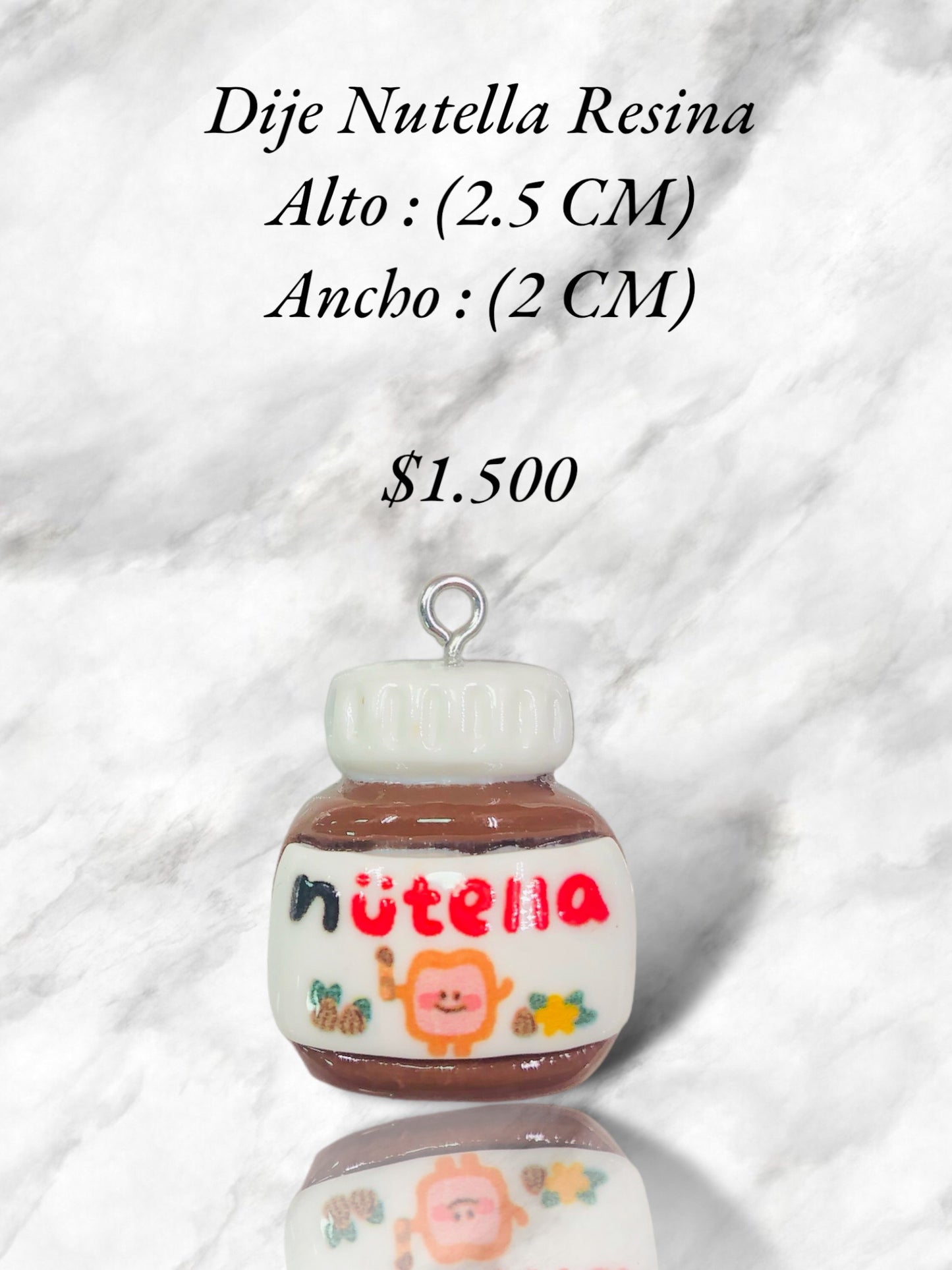 DIJE KWAI NUTELLA EN RESINA (colgante)