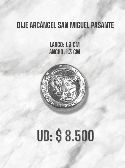 DIJE ARCÁNGEL SAN MIGUEL PASANTE