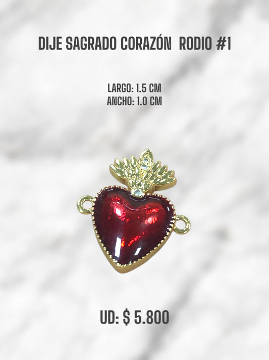 DIJE SAGRADO CORAZÓN #1