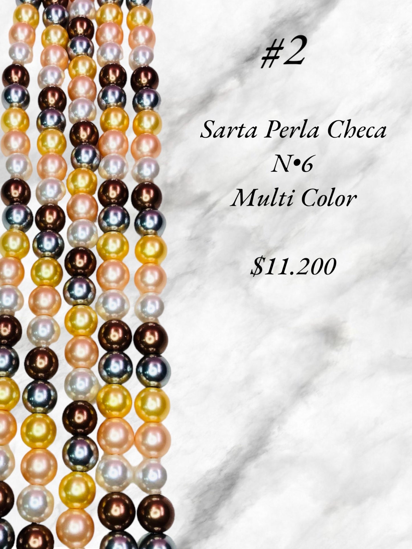 Perla Checa Multicolor #6