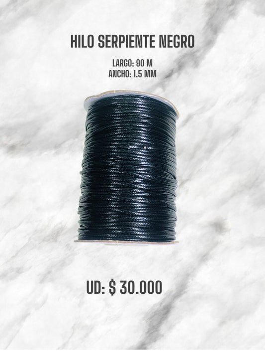 HILO SERPIENTE NEGRO
