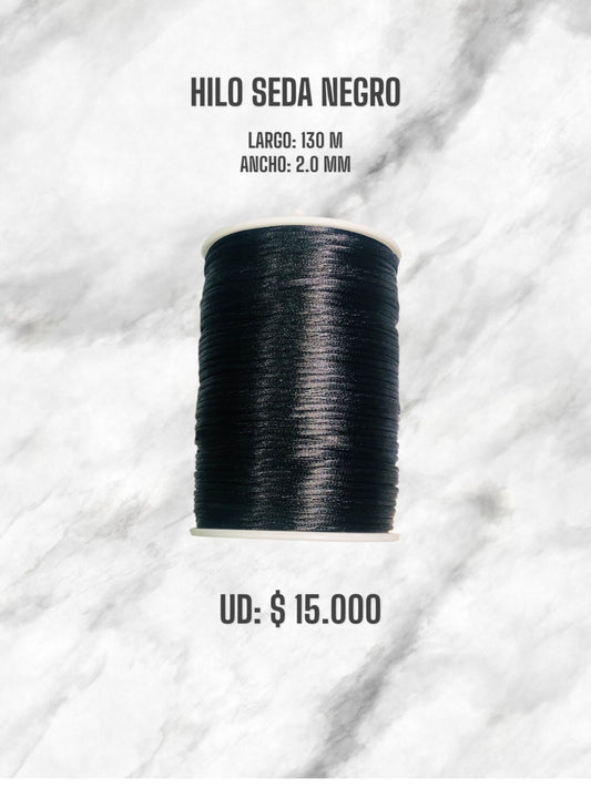 HILO SEDA NEGRO