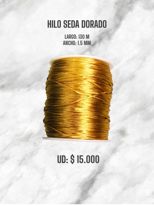 HILO SEDA DORADO