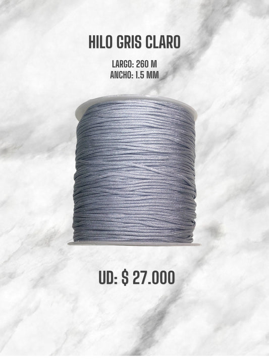 HILO GRIS CLARO