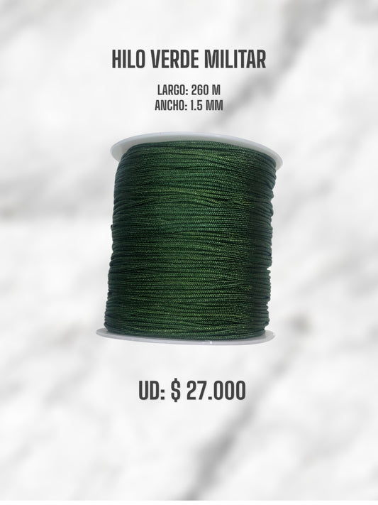 HILO VERDE MILITAR