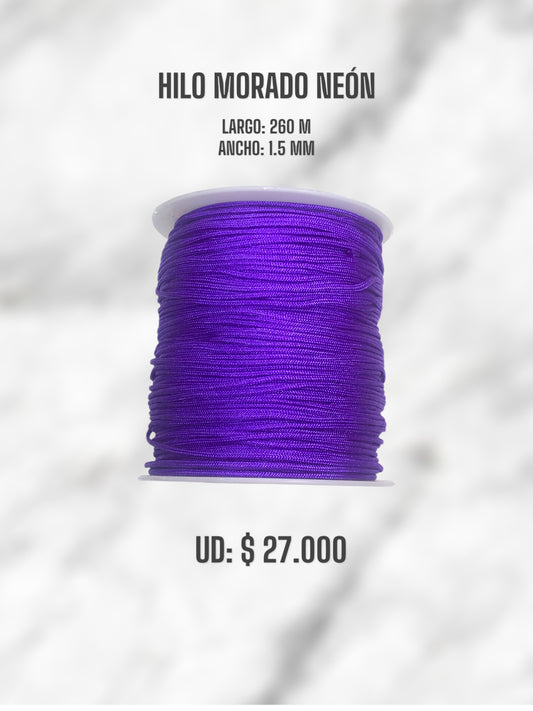 HILO MORADO NEÓN