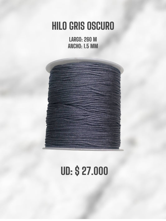 HILO GRIS OSCURO