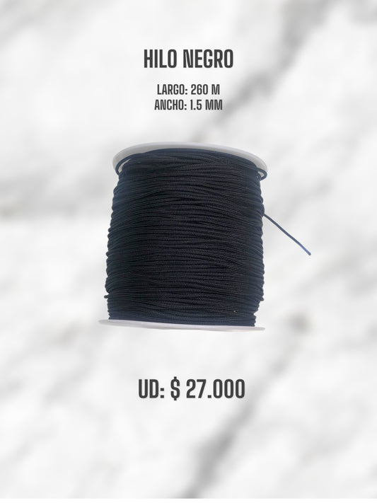 HILO NEGRO 1.5MM 260M