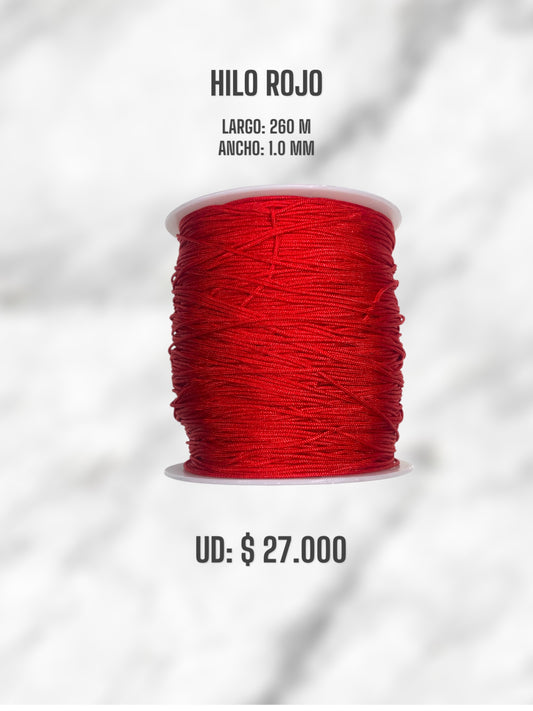 HILO ROJO 1.0MM 260M