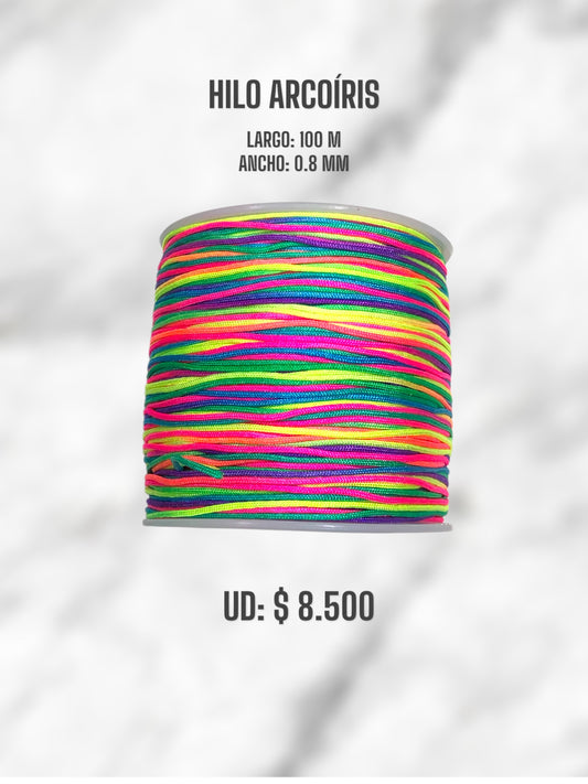 HILOS ARCOÍRIS 0.8MM 100M