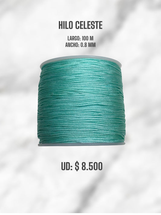 HILO CELESTE 0.8MM 100M