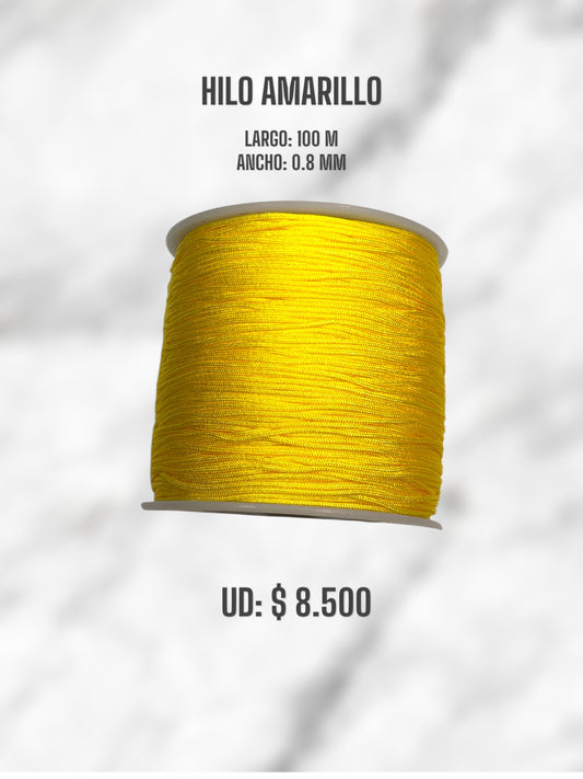 HILO AMARILLO 0.8MM 100M
