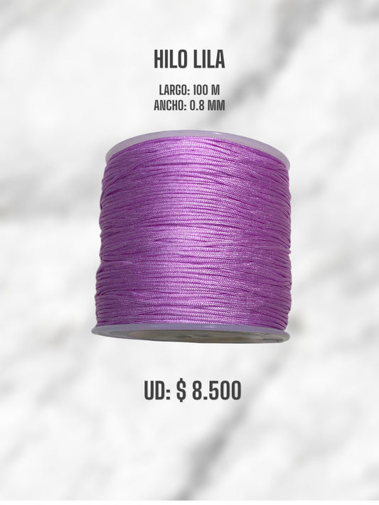 HILO LILA 0.8MM 100M