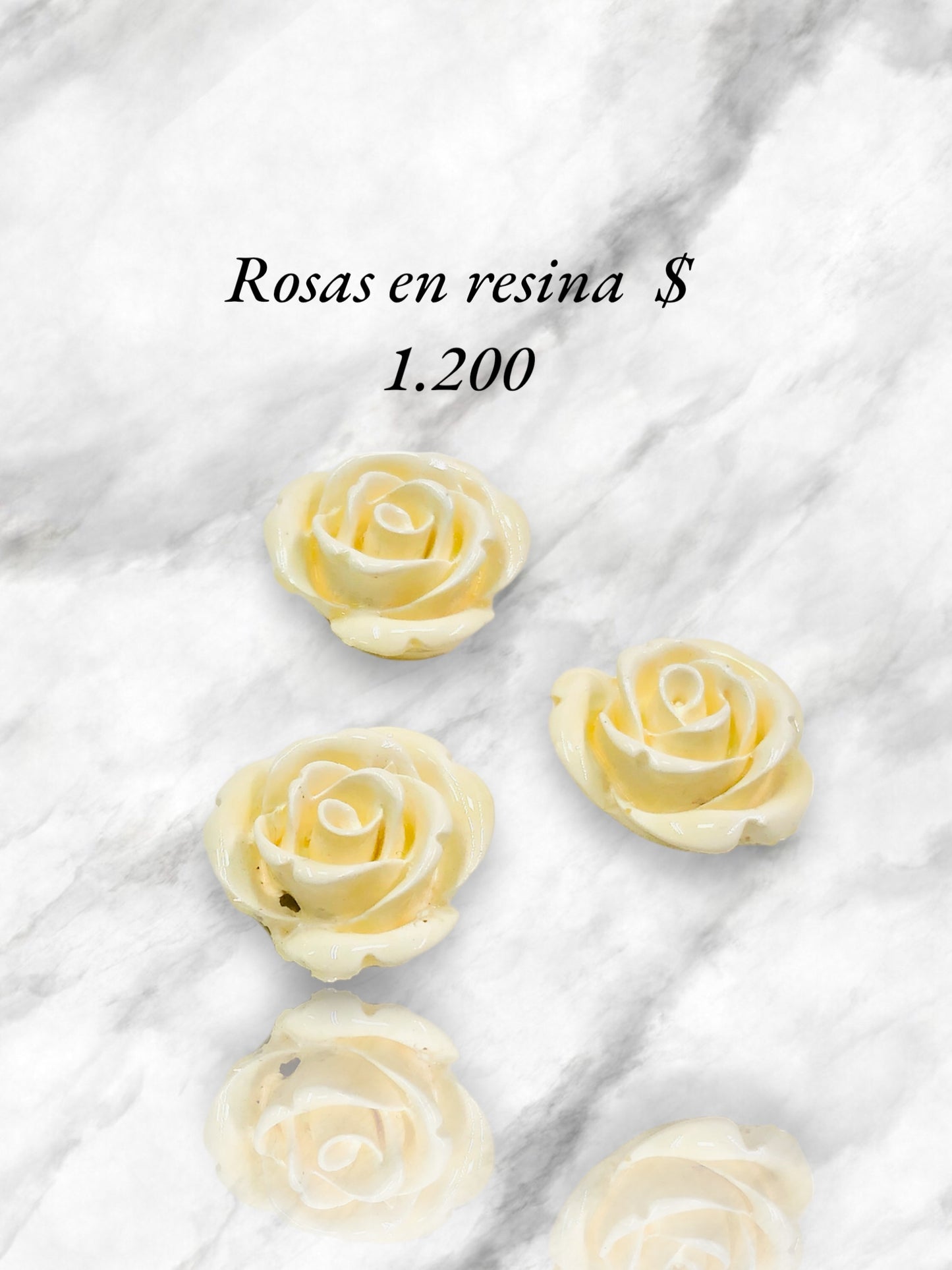 Rosa en Resina