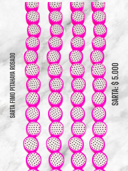 SARTA FIMO PITAHAYA ROSADO