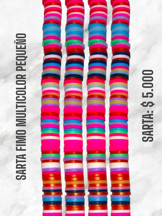 SARTA FIMO MULTICOLOR PEQUEÑO
