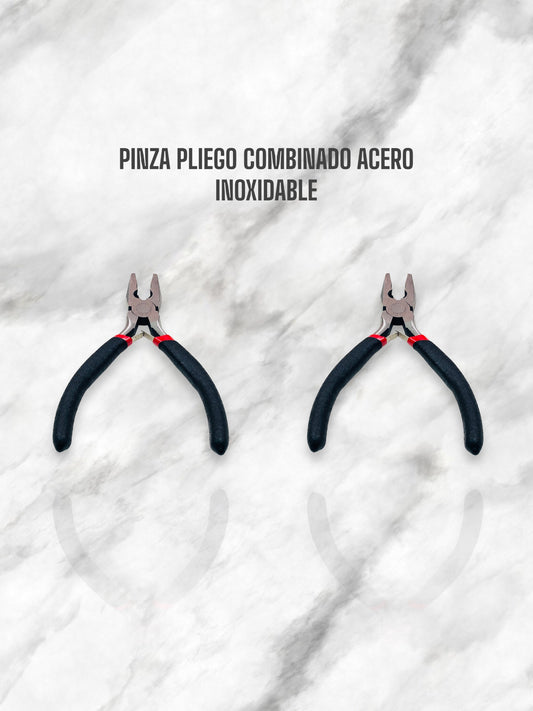 PINZA PLIEGO COMBINADO ACERO INOXIDABLE