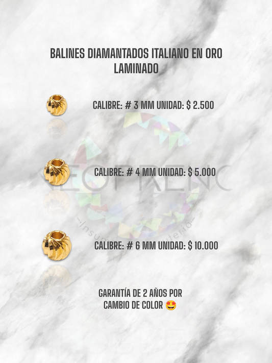 BALIN DIAMANTADO ITALIANO