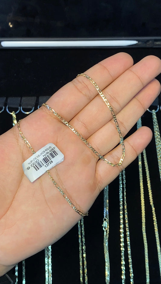 CADENA CARTIER DELGADA 45CM RODIO