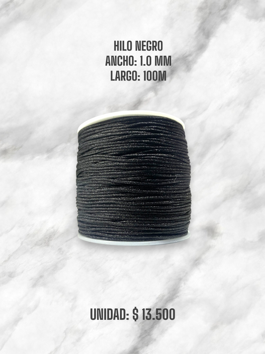 HILO NEGRO 1.0MM 100M