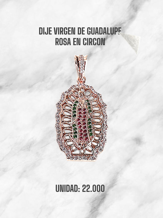 VIRGEN DE GUADALUPE CIRCON BRILLANTE