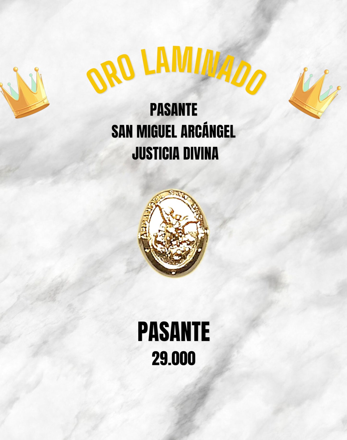 PASANTE SAN MIGUEL ARCÁNGEL JUSTICIA DIVINA OL